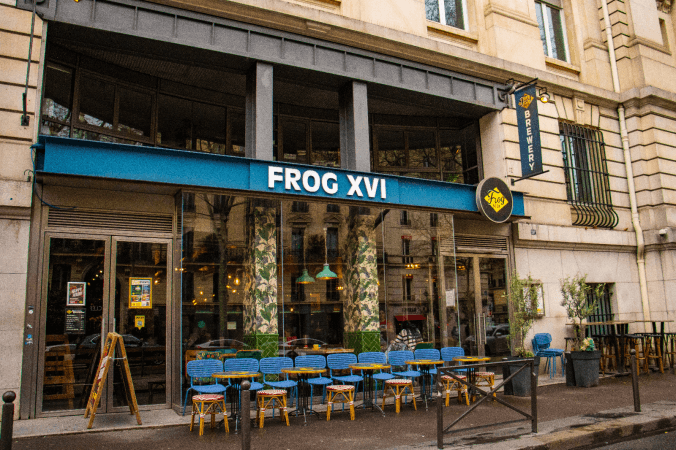 Best Sports Bars in Paris - Frog XVI