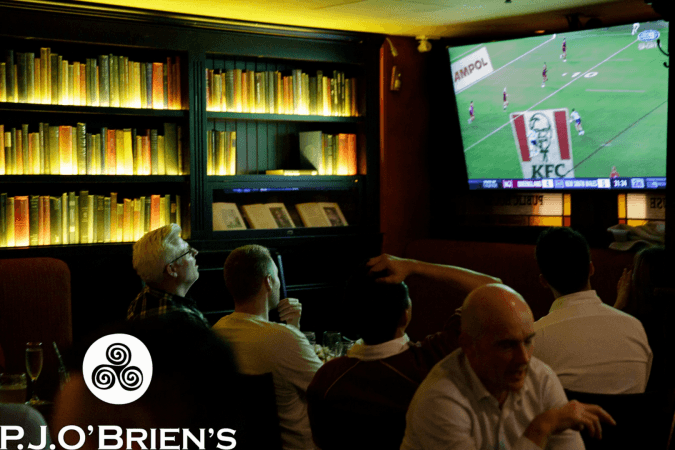 Best Sports Bars in Sydney - PJ O'Brien's Sydney