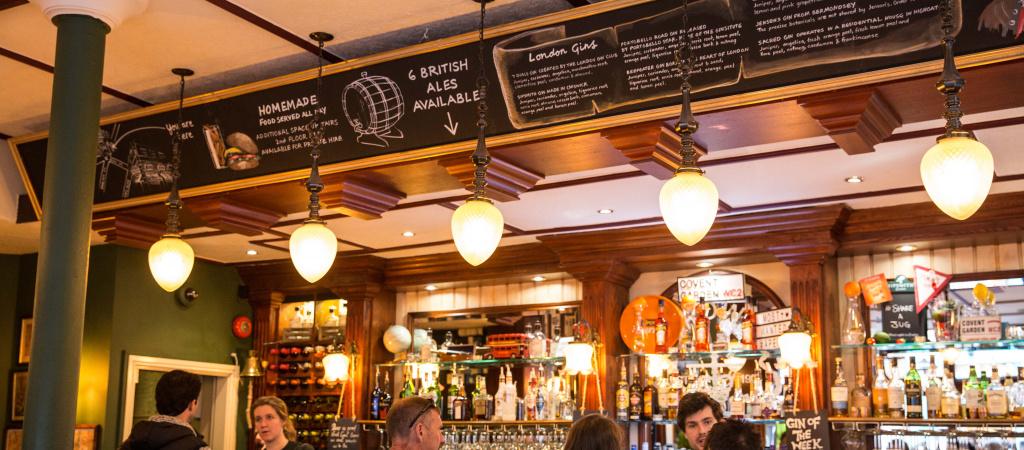 Best Sports Bars in Covent Garden - Crown & Anchor