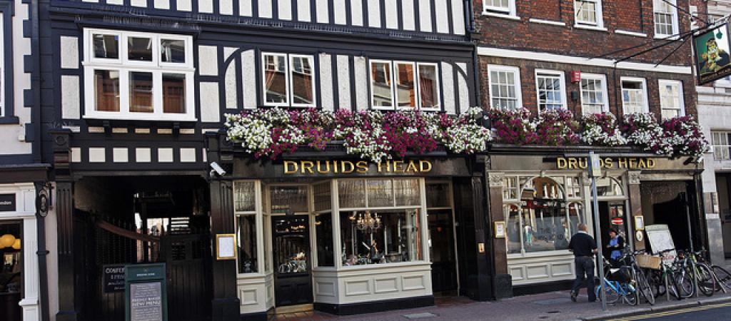 Best Sports Bars in London - Druids Head