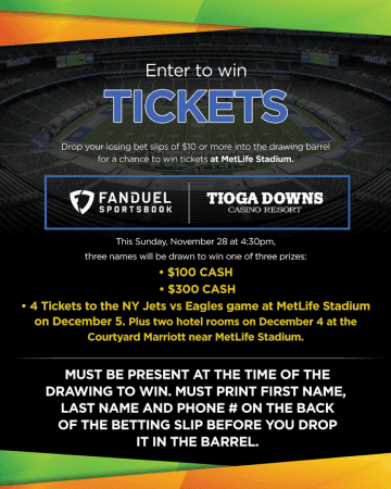 Best Sports Bars in Nichols - Fanduel @ Tioga Downs Casino Resort