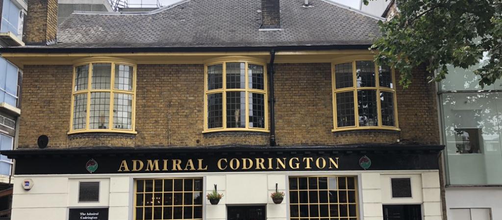 Best Sports Bars in London - The Admiral Codrington