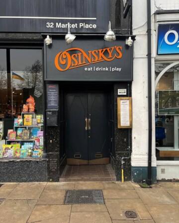 Best Sports Bars in Hitchin - Osinsky's