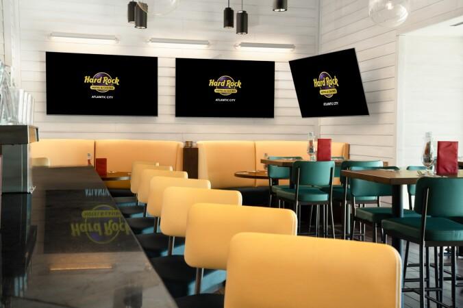 Best Sports Bars in Atlantic City - Hard Rock Cafe Backstage @ Hard Rock Casino AC