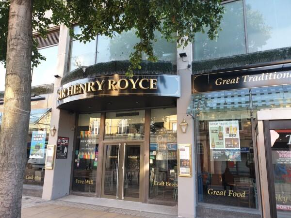 Best Sports Bars in Peterborough - Sir Henry Royce Peterborough