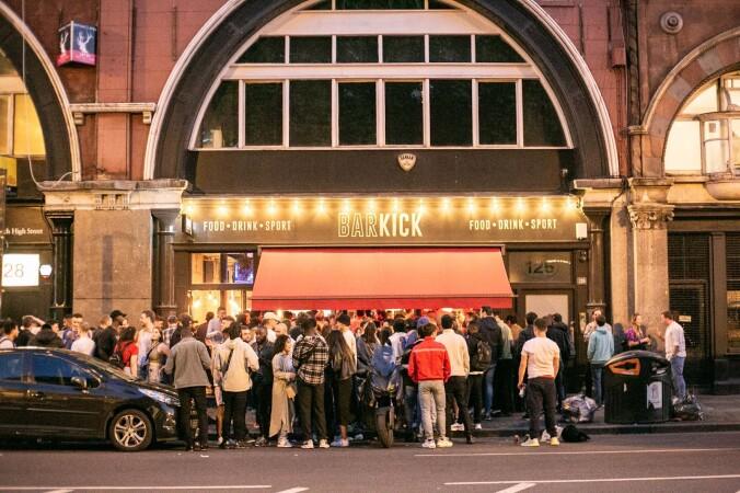 Best Sports Bars in London - Bar Kick at The Shoreditch Arms