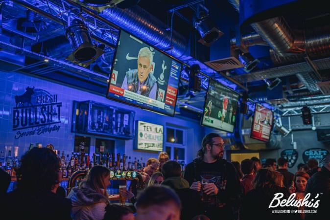Best Sports Bars in Edinburgh - Belushis Edinburgh