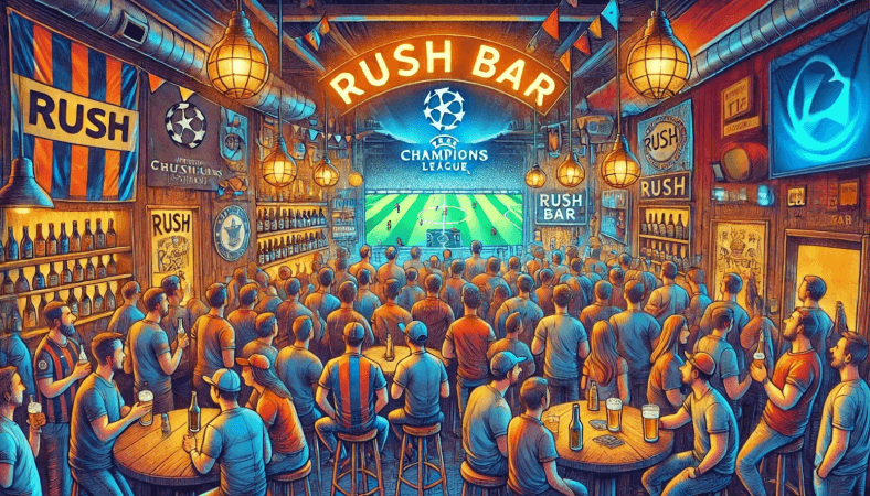 Best Sports Bars in Paris - Rush Bar