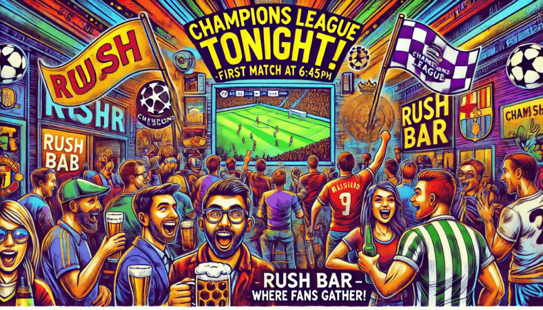 Best Sports Bars in Paris - Rush Bar