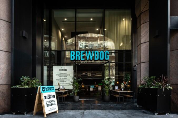 Best Sports Bars in London - BrewDog Tower Hill