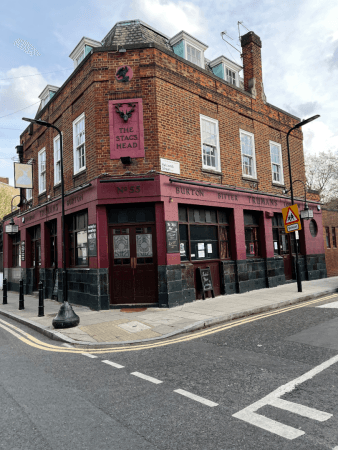 Best Sports Bars in London - The Stag's Head Hoxton