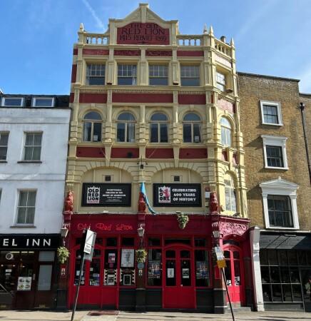 Best Sports Bars in London - The Old Red Lion Theatre Pub Islington EC1 4NJ