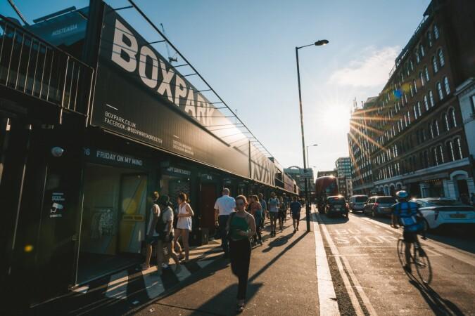 Best Sports Bars in London - Boxpark Shoreditch