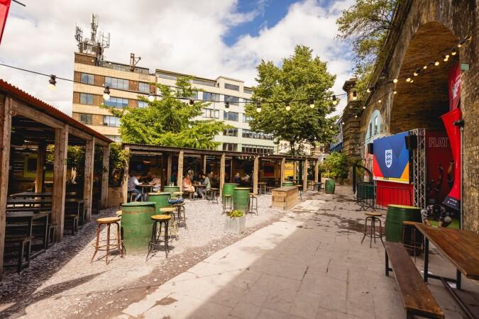 Best Sports Bars in London - Flat Iron Square