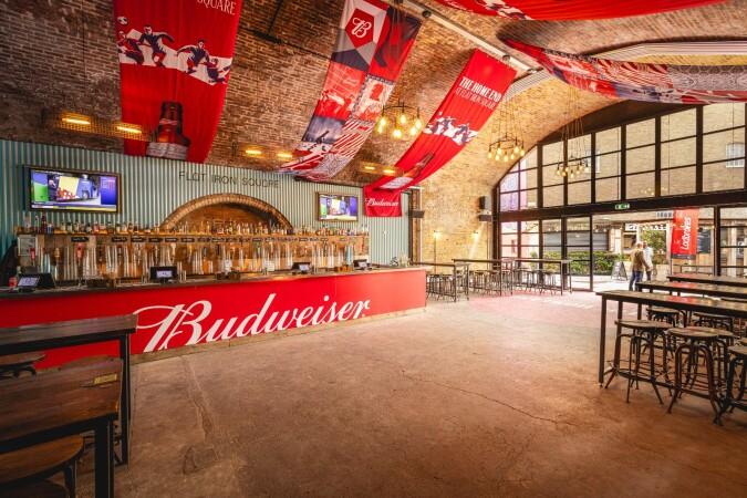 Best Sports Bars in London - Flat Iron Square