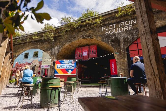 Best Sports Bars in London - Flat Iron Square