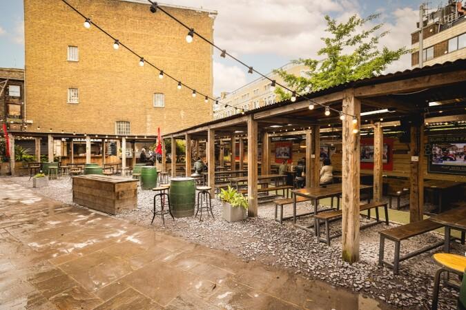 Best Sports Bars in London - Flat Iron Square