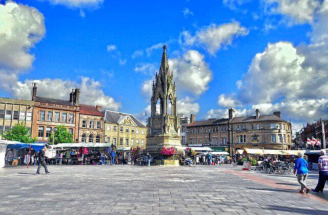 Join the passionate football crowd in Mansfield’s Market Place, where bars are filled with locals backing Mansfield Town FC in every big game.